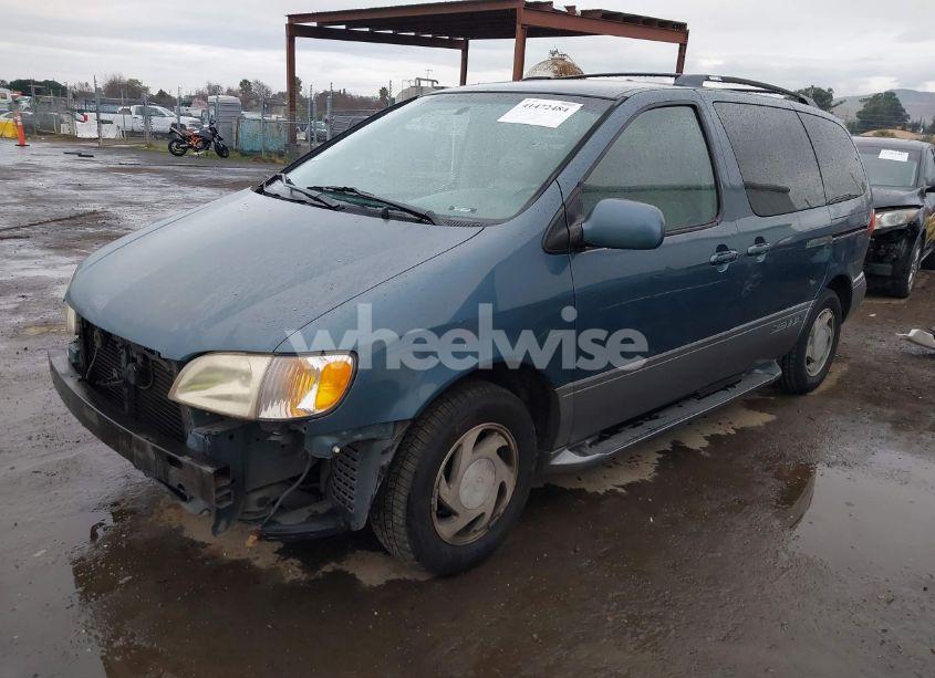 Photo 2 of 2001 Toyota Sienna XLE (VIN 4T3ZF13C01U323995)