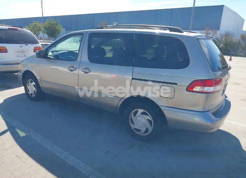 Photo 3 of 2001 Toyota Sienna XLE (VIN 4T3ZF13C01U381668)