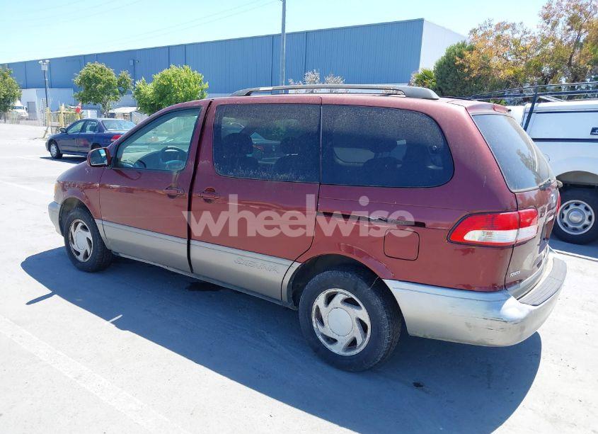 Photo 3 of 2002 Toyota Sienna XLE (VIN 4T3ZF13C02U466267)
