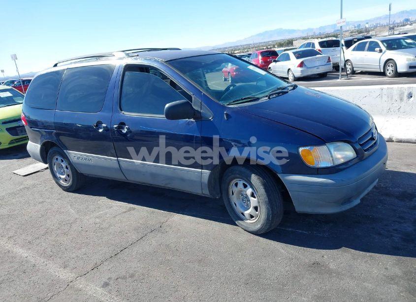 Photo 12 of 2001 Toyota Sienna LE (VIN 4T3ZF13C11U389231)