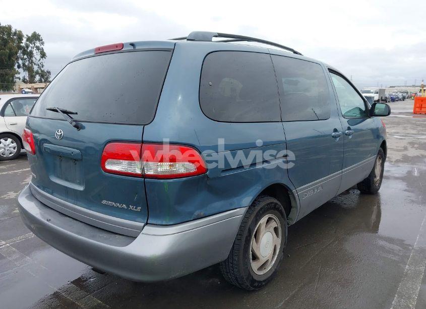 Photo 4 of 2001 Toyota Sienna XLE (VIN 4T3ZF13C11U395630)