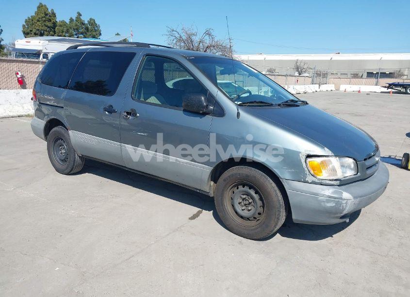 1999 Toyota Sienna LE (VIN 4T3ZF13C1XU097653) main photo