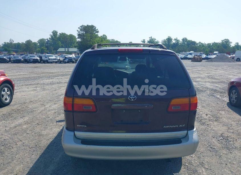 Photo 16 of 2000 Toyota Sienna XLE (VIN 4T3ZF13C1YU187368)