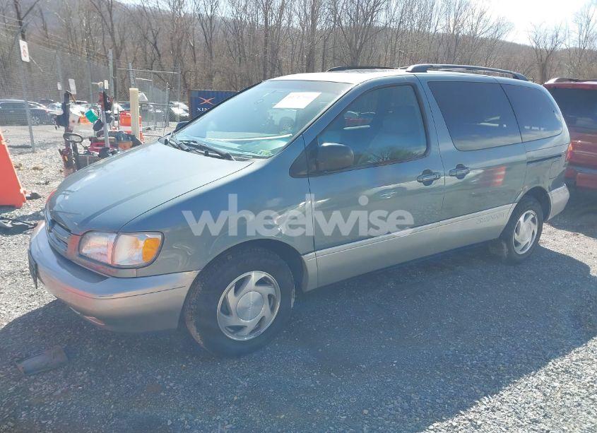Photo 2 of 2000 Toyota Sienna XLE (VIN 4T3ZF13C1YU270802)