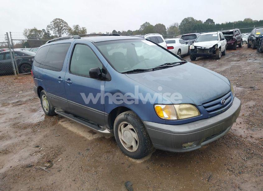 2001 Toyota Sienna XLE (VIN 4T3ZF13C21U339020) main photo