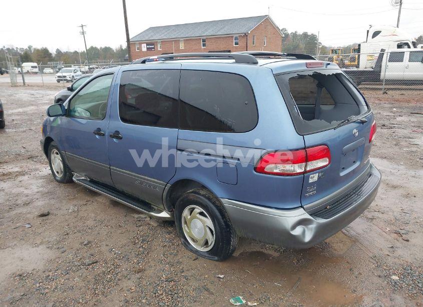 Photo 3 of 2001 Toyota Sienna XLE (VIN 4T3ZF13C21U339020)