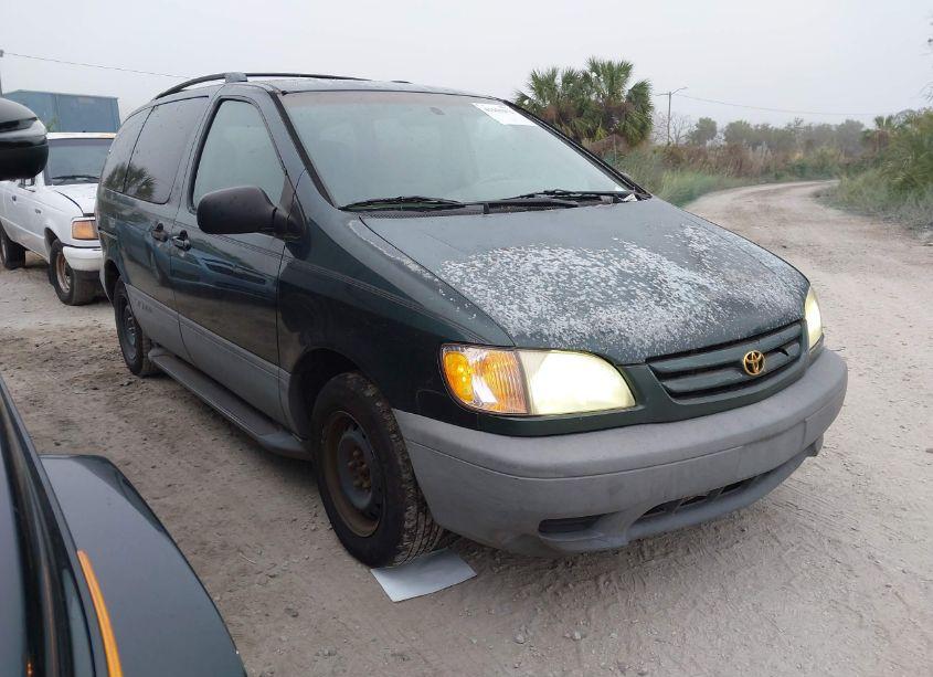 2001 Toyota Sienna LE (VIN 4T3ZF13C21U362233) main photo