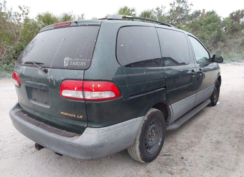 Photo 4 of 2001 Toyota Sienna LE (VIN 4T3ZF13C21U362233)