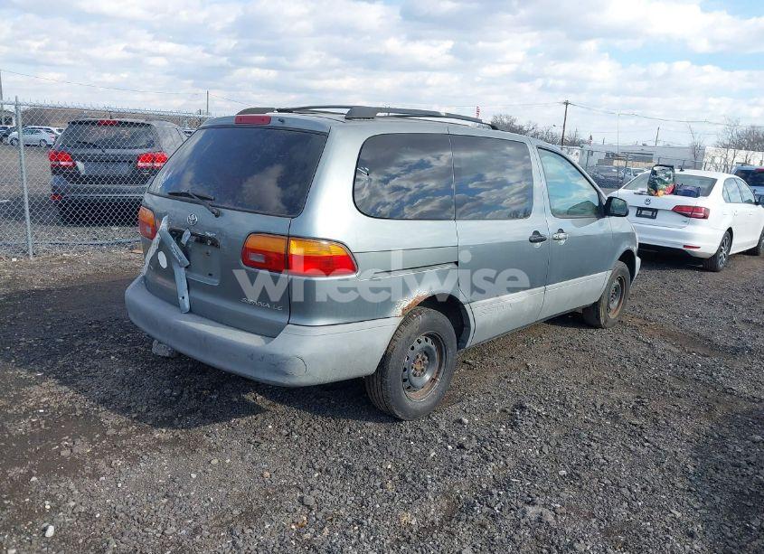 Photo 4 of 2000 Toyota Sienna LE (VIN 4T3ZF13C2YU172488)