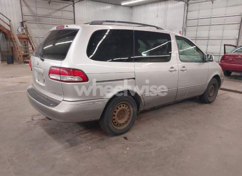 Photo 4 of 2001 Toyota Sienna XLE (VIN 4T3ZF13C31U324428)