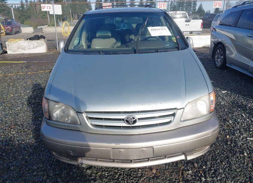 Photo 12 of 2001 Toyota Sienna XLE (VIN 4T3ZF13C31U348969)