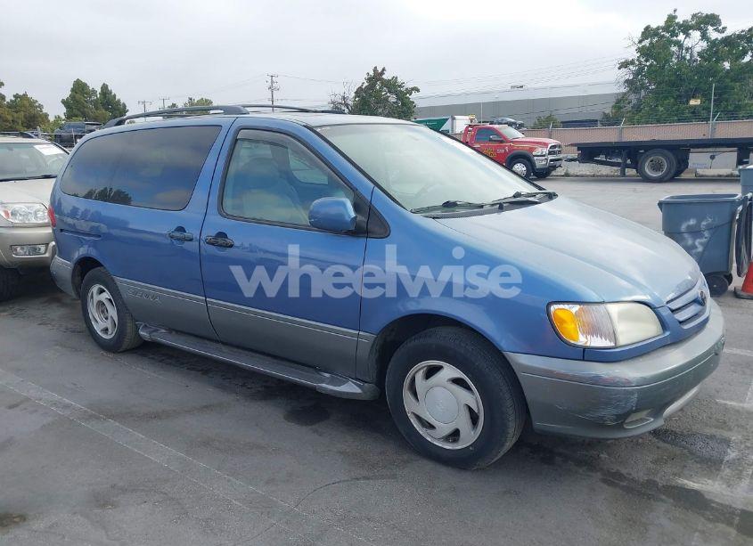 2001 Toyota Sienna XLE (VIN 4T3ZF13C41U373962) main photo