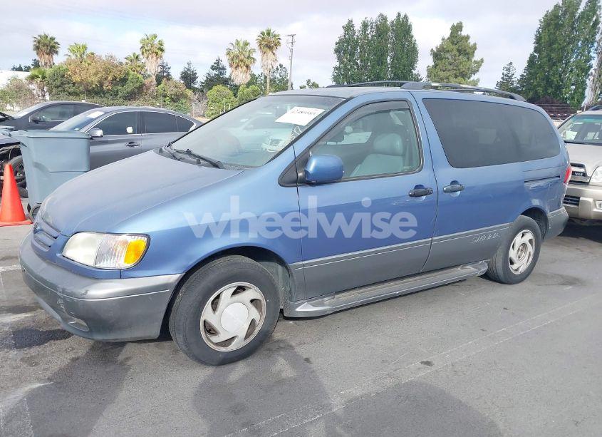 Photo 2 of 2001 Toyota Sienna XLE (VIN 4T3ZF13C41U373962)