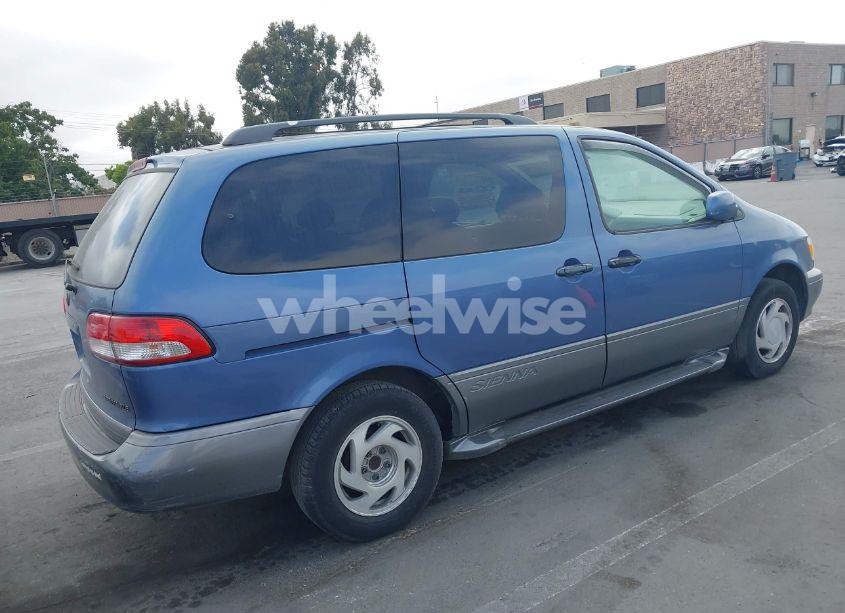 Photo 4 of 2001 Toyota Sienna XLE (VIN 4T3ZF13C41U373962)