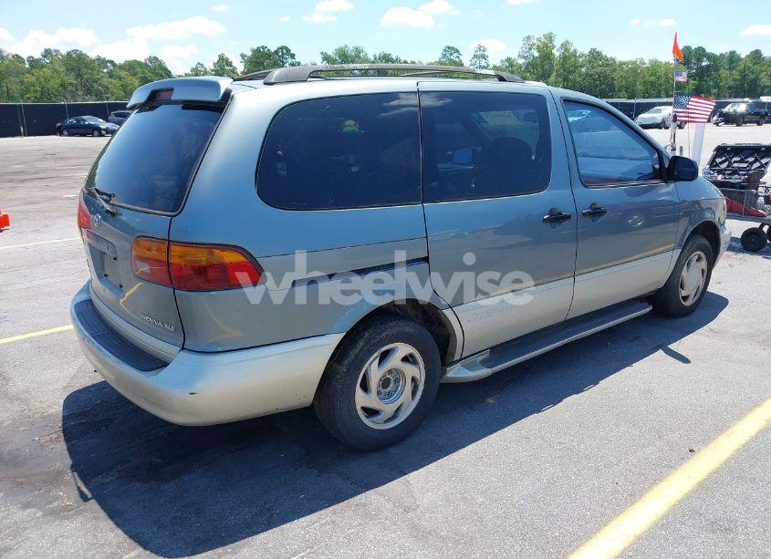 Photo 4 of 1999 Toyota Sienna XLE (VIN 4T3ZF13C4XU118561)