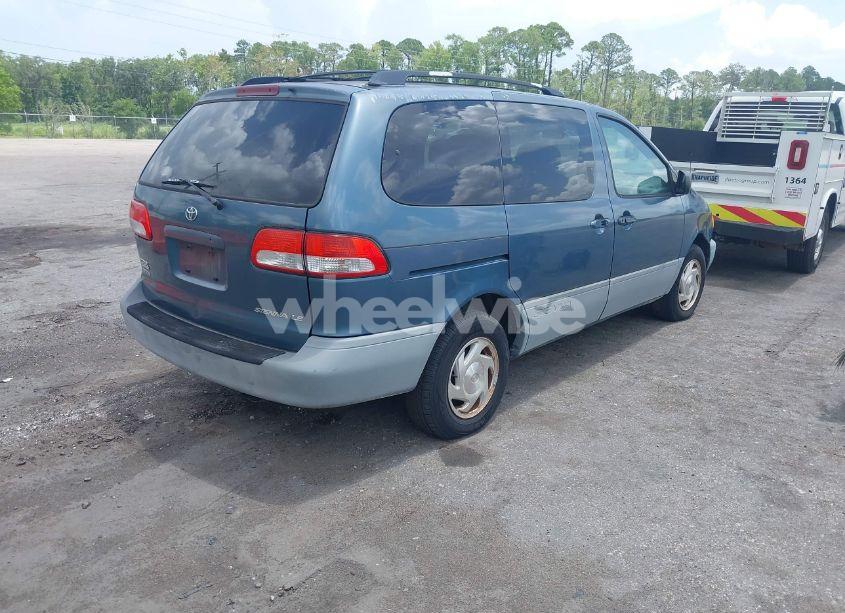 Photo 4 of 2002 Toyota Sienna LE (VIN 4T3ZF13C52U437850)