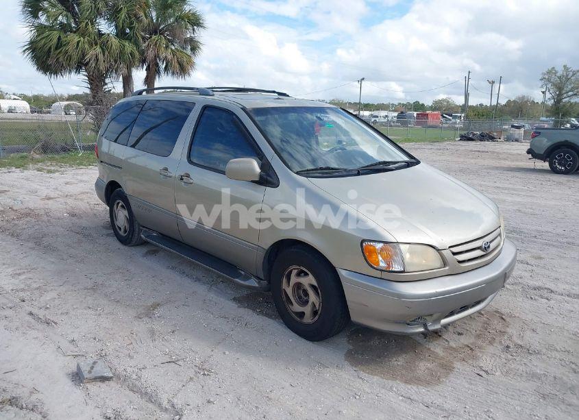 2001 Toyota Sienna XLE (VIN 4T3ZF13C61U340106) main photo
