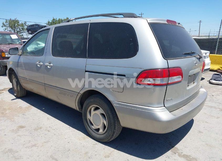 Photo 3 of 2001 Toyota Sienna XLE (VIN 4T3ZF13C61U393209)