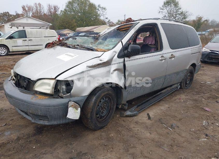 Photo 2 of 2002 Toyota Sienna LE (VIN 4T3ZF13C62U439879)