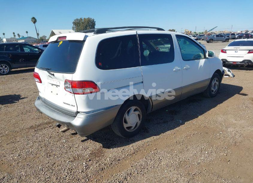 Photo 4 of 2002 Toyota Sienna XLE (VIN 4T3ZF13C62U444564)