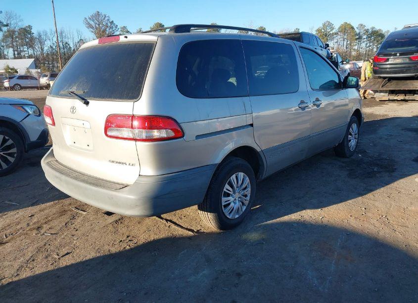 Photo 4 of 2003 Toyota Sienna LE (VIN 4T3ZF13C63U518020)
