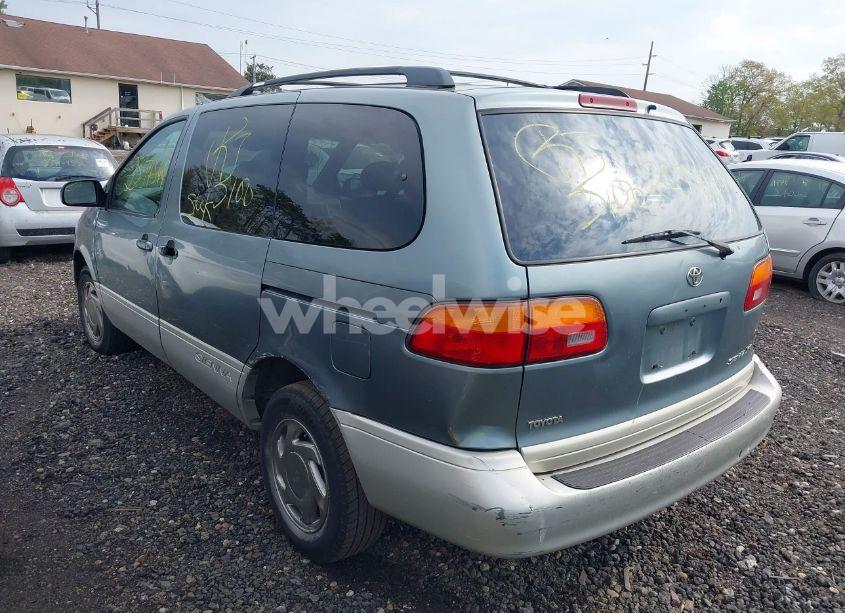 Photo 3 of 2000 Toyota Sienna XLE (VIN 4T3ZF13C6YU316494)