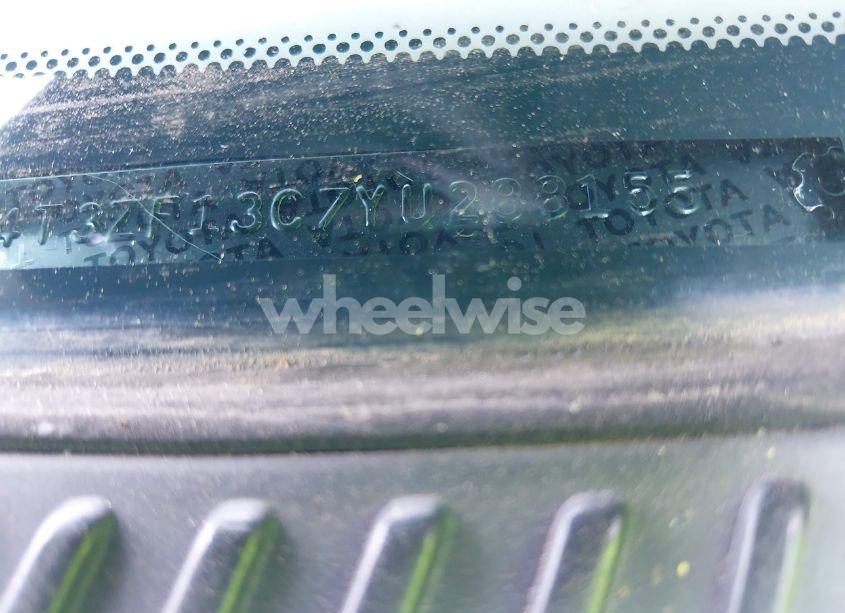 Photo 12 of 2000 Toyota Sienna LE (VIN 4T3ZF13C7YU288155)