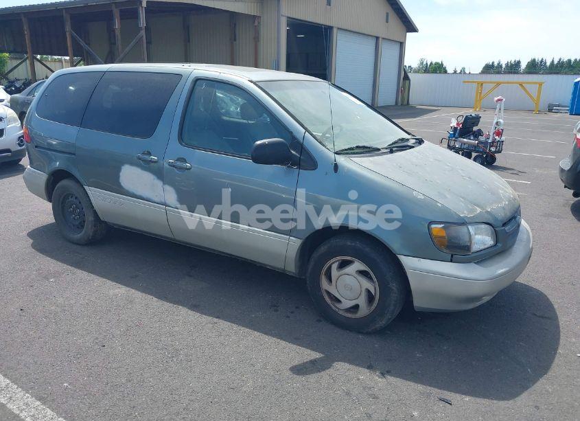 2000 Toyota Sienna XLE (VIN 4T3ZF13C7YU311496) main photo