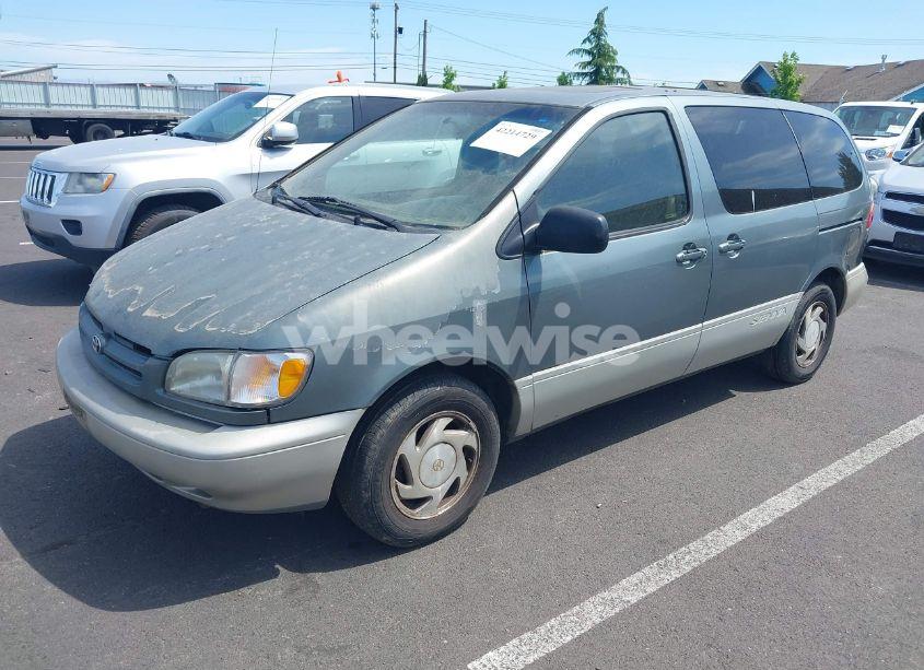 Photo 2 of 2000 Toyota Sienna XLE (VIN 4T3ZF13C7YU311496)