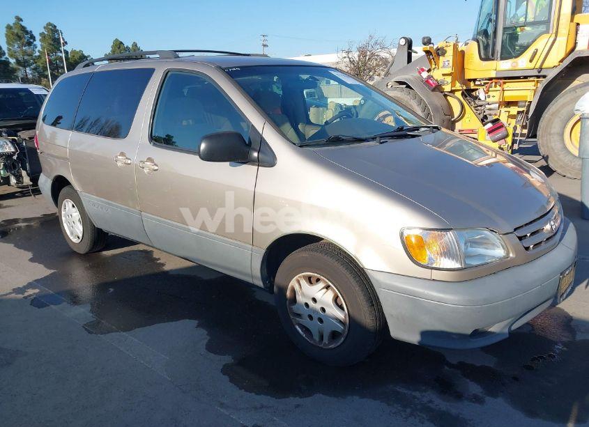 2001 Toyota Sienna LE (VIN 4T3ZF13C81U395852) main photo