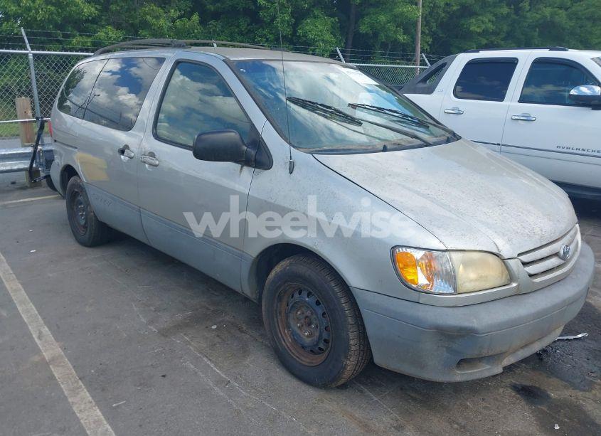 2001 Toyota Sienna LE (VIN 4T3ZF13C81U407725) main photo