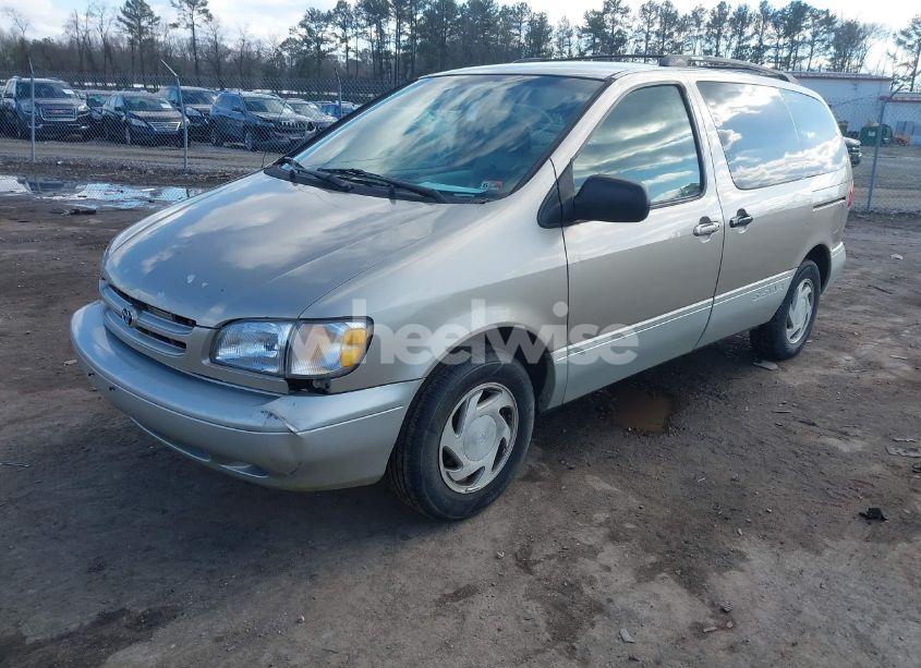 Photo 2 of 2000 Toyota Sienna XLE (VIN 4T3ZF13C8YU216638)
