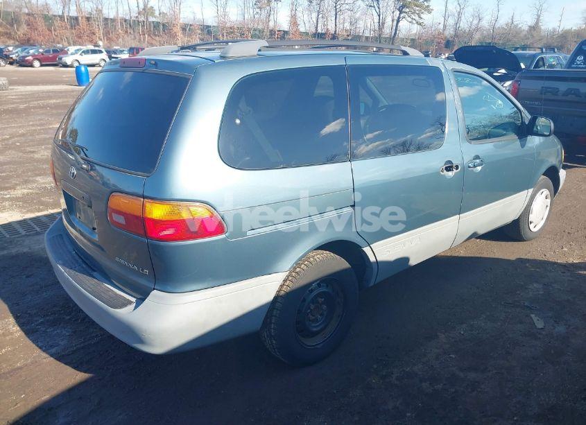 Photo 4 of 2000 Toyota Sienna LE (VIN 4T3ZF13C8YU309725)