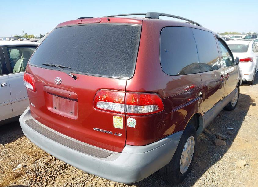 Photo 4 of 2001 Toyota Sienna LE (VIN 4T3ZF13C91U410018)