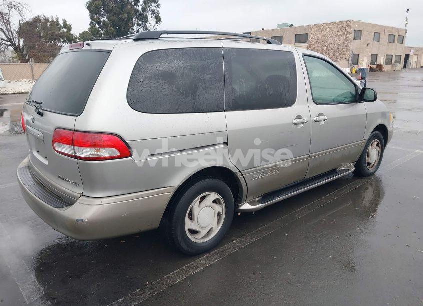 Photo 4 of 2001 Toyota Sienna XLE (VIN 4T3ZF13CX1U400520)