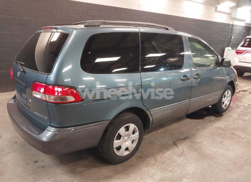Photo 4 of 2003 Toyota Sienna CE (VIN 4T3ZF19C03U510244)