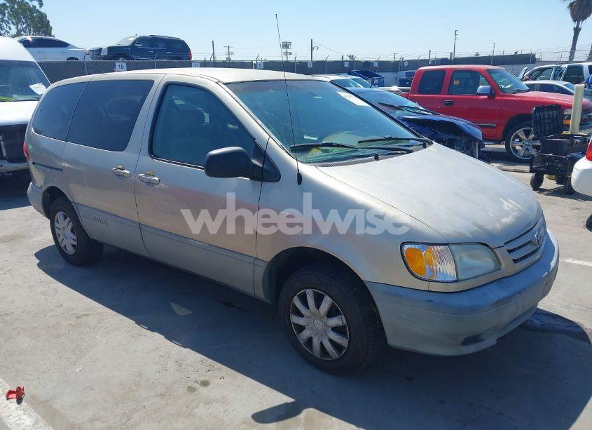 2001 Toyota Sienna CE (VIN 4T3ZF19C41U326504) main photo