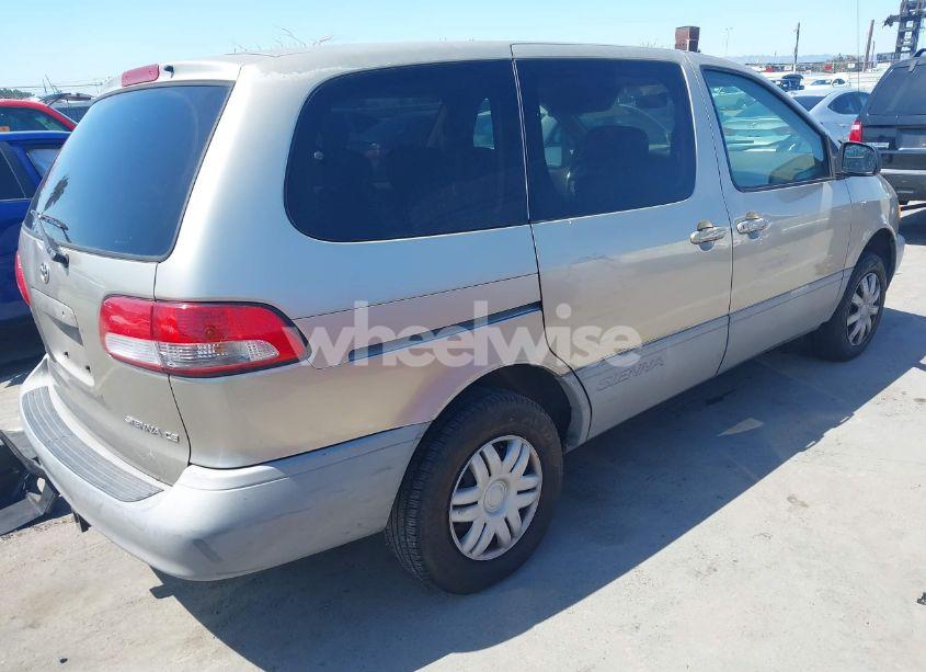 Photo 4 of 2001 Toyota Sienna CE (VIN 4T3ZF19C41U326504)