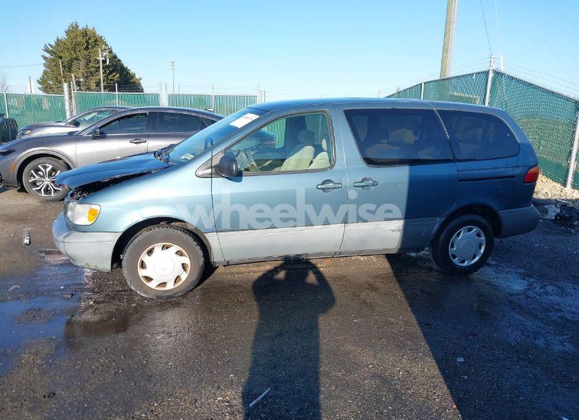 Photo 14 of 2000 Toyota Sienna CE (VIN 4T3ZF19C4YU317635)
