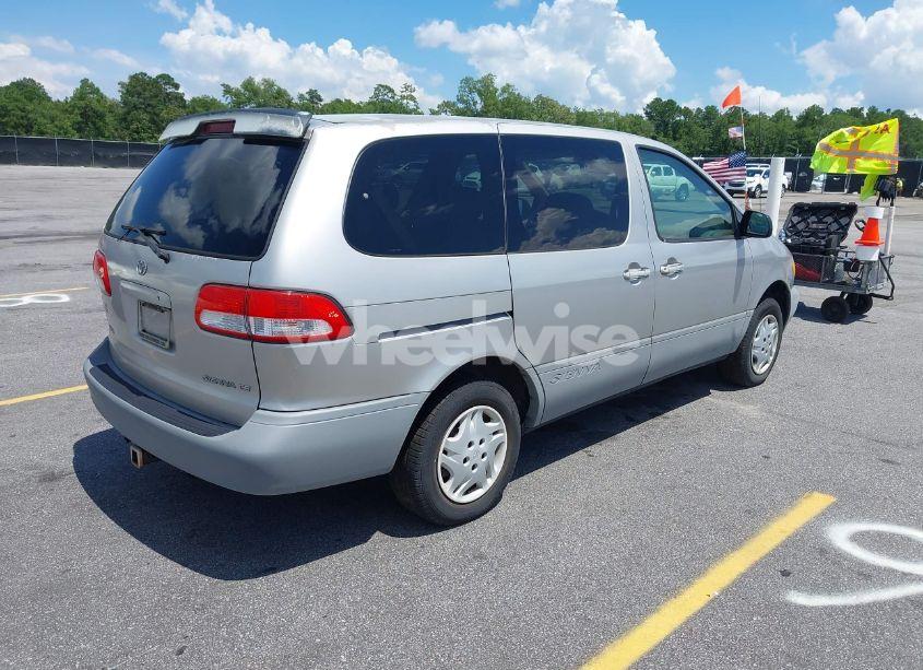Photo 4 of 2001 Toyota Sienna CE (VIN 4T3ZF19C51U405471)