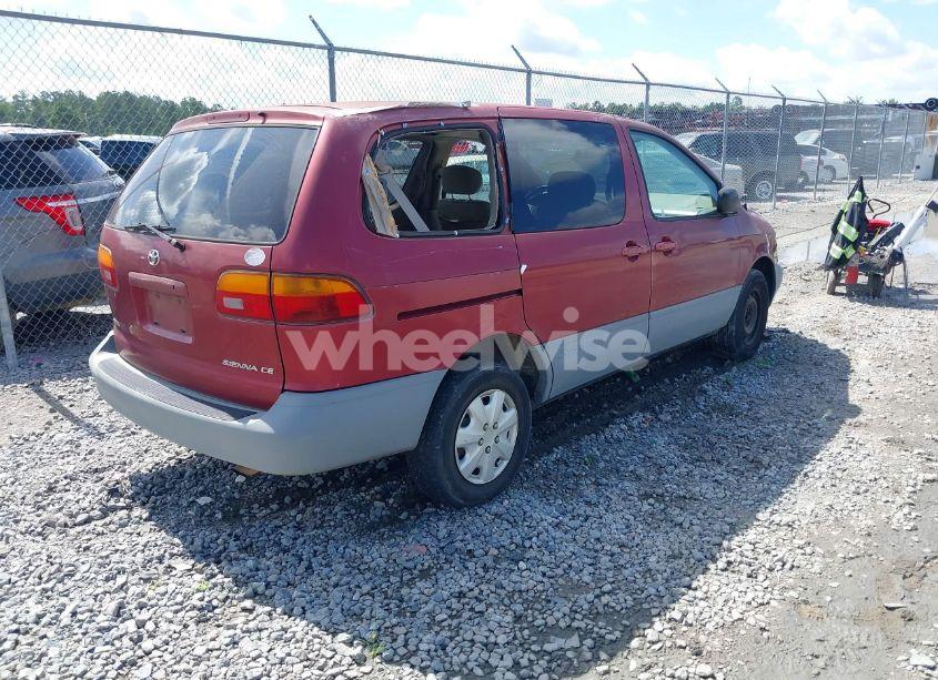 Photo 4 of 2000 Toyota Sienna CE (VIN 4T3ZF19C5YU309477)
