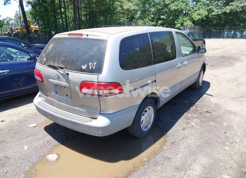 Photo 4 of 2001 Toyota Sienna CE (VIN 4T3ZF19C71U336024)