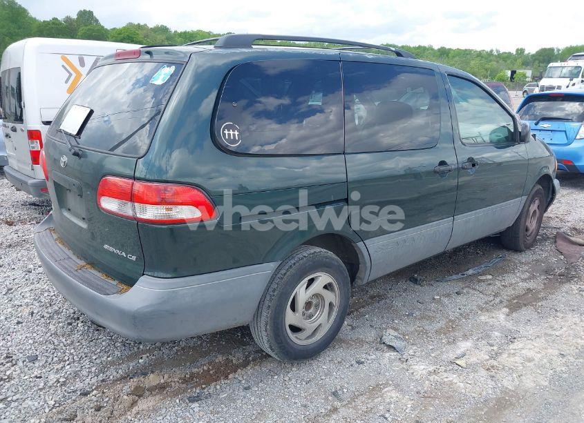 Photo 4 of 2002 Toyota Sienna CE (VIN 4T3ZF19C72U437680)