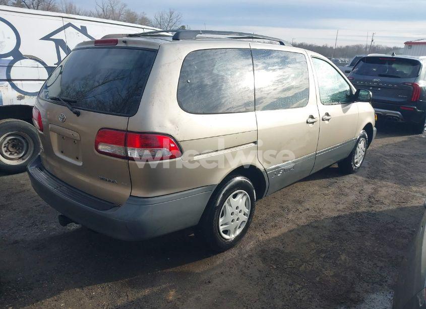 Photo 4 of 2001 Toyota Sienna CE (VIN 4T3ZF19C91U351141)
