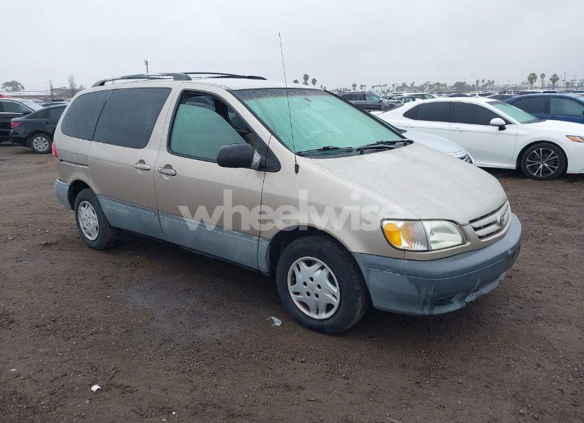 2003 Toyota Sienna CE (VIN 4T3ZF19CX3U545406) main photo