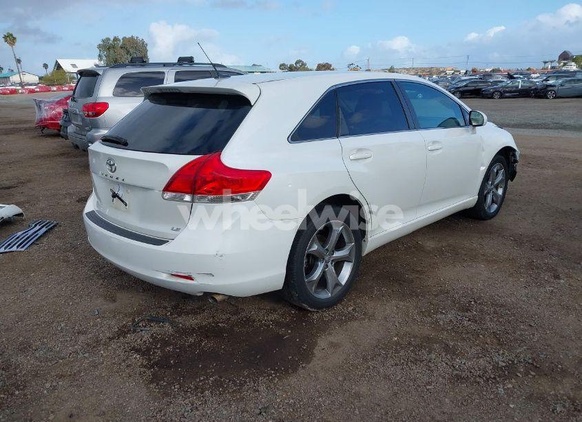 Photo 4 of 2012 Toyota Venza LE V6 (VIN 4T3ZK3BB2CU050304)