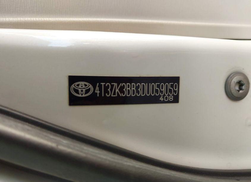 Photo 9 of 2013 Toyota Venza LE/XLE/LIMITED (VIN 4T3ZK3BB3DU059059)