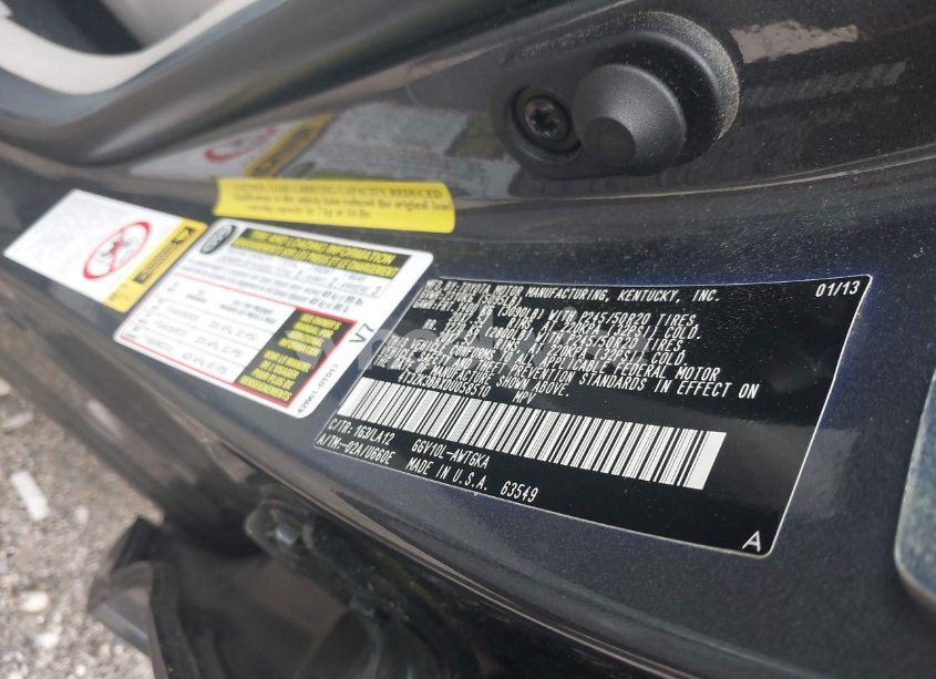 Photo 9 of 2013 Toyota Venza XLE V6 (VIN 4T3ZK3BBXDU058510)