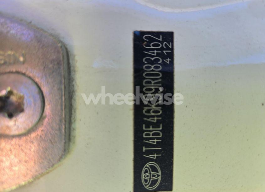 Photo 17 of 2009 Toyota Camry XLE (VIN 4T4BE46K99R083462)