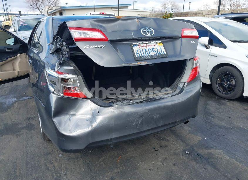 Photo 6 of 2012 Toyota Camry LE (VIN 4T4BF1FK0CR210148)